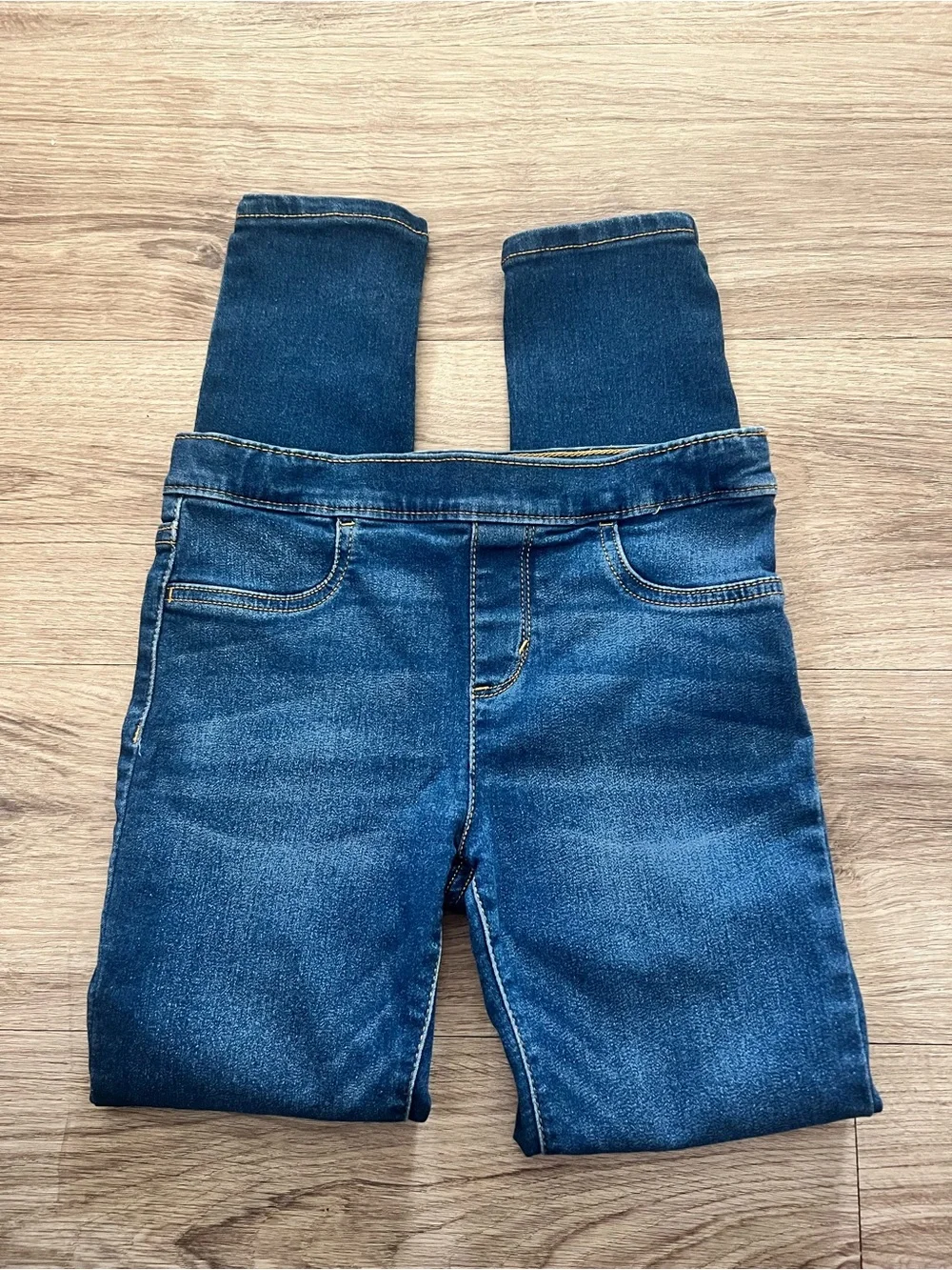 Levi’s Pull-On Jegging Jeans in Dark Blue Wash